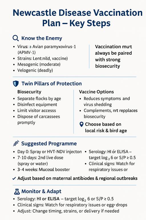 newcastle disease vaccination